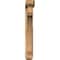 Ekena Millwork Legacy Craftsman Smooth Bracket w/ Offset Brace, Western Red Cedar, 5 1/2"W x 28"D x 40"H BKT0604X28X40LEC04SWR - alternate 3